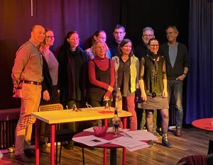 Vortragende 6. Buchstabensuppe Lesung Kulturforum Metzingen 14022020