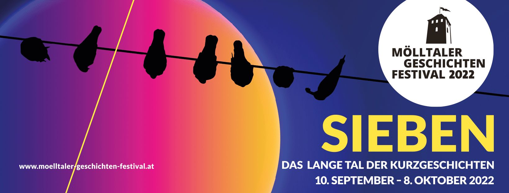 10.09.-08.10.22 – 7. Mölltaler Geschichten Festival