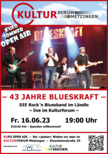 43 Jahre Blueskraft KuFo 16062023 19 Uhr