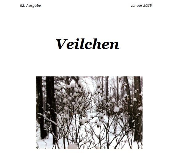 Frisch erschienen: 92. Ausgabe des Veilchen Januar 2026