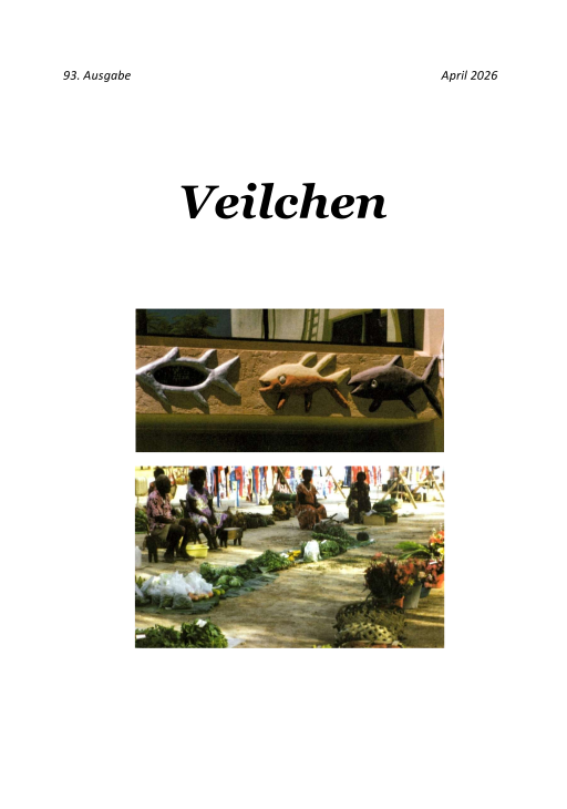 Frisch erschienen: 93. Ausgabe des Veilchen April 2026